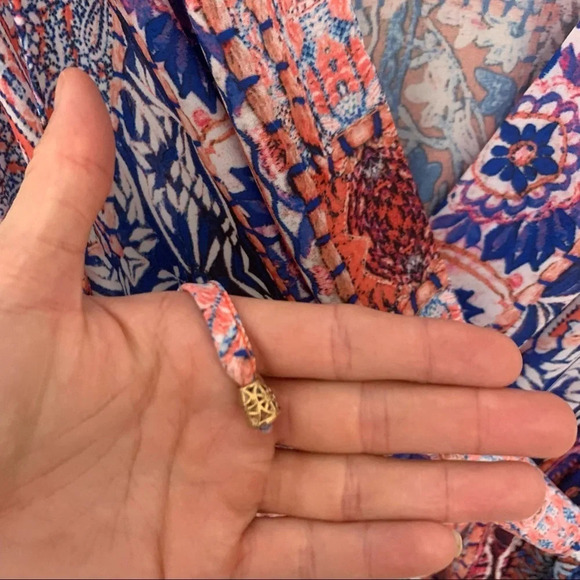 Heartloom X Revolve Lilah Paisley Printed Boho Romper Size Small - Picture 5 of 10